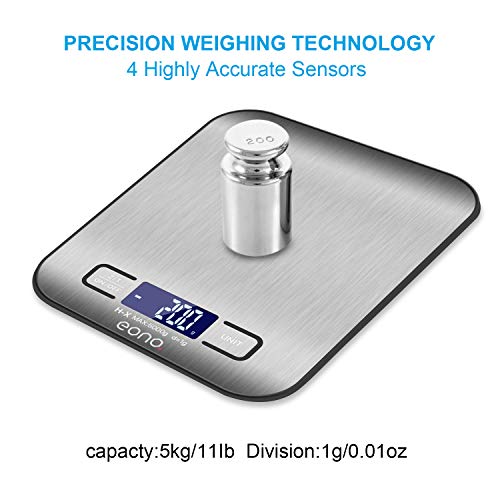 Eono Stainless Steel Kitchen Scale - 5KG