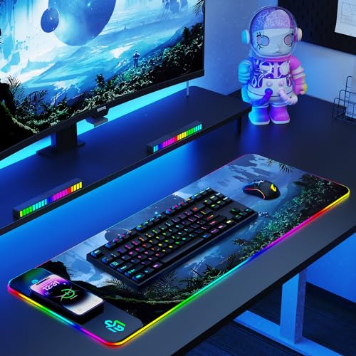 GIM Wireless Charging RGB Gaming Mouse Pad