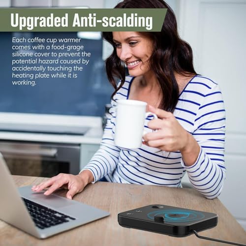 Electric Coffee Mug Warmer with Auto Shut Off