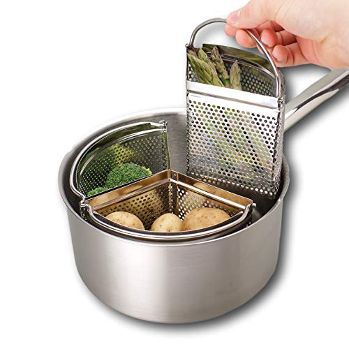 Family Triple Pan Divider Separator: Cookware Space Saver