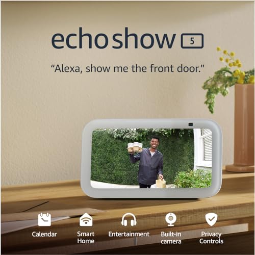 Echo Show 5 - Enhanced smart display and alarm