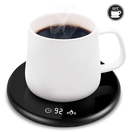Smart Electric Coffee Mug Warmer with LED Display