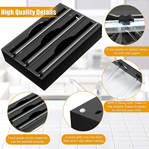 3-in-1 Acrylic Foil Dispenser for Kitchen Drawers