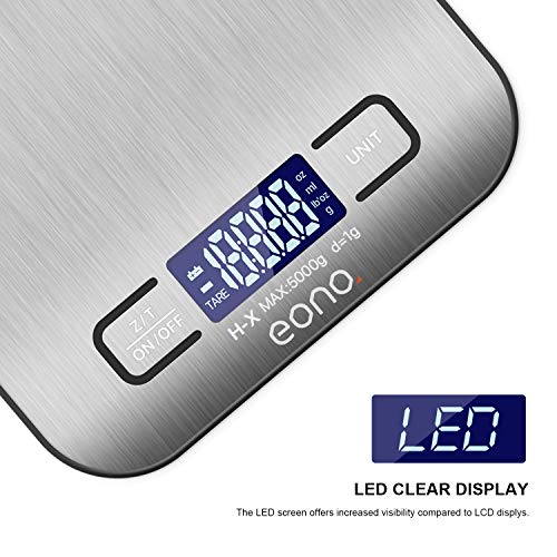 Eono Stainless Steel Kitchen Scale - 5KG