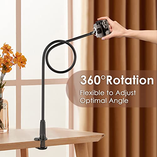 Adjustable Gooseneck Phone Holder for iPhones and Samsung