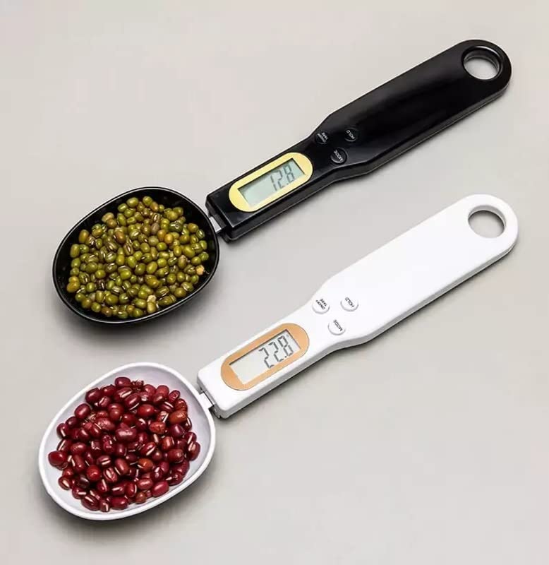 Digital Measuring Spoon Scale for Cooking (Black)