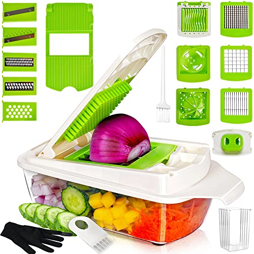 Arquiel 18 in 1 Veggie Chopper Mandoline Slicer