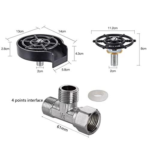 Automatic Glass Rinser Cup Washer for Kitchen Sink