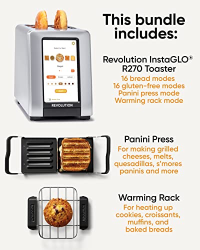 R270 High-Speed 2-Slice Touchscreen Toaster