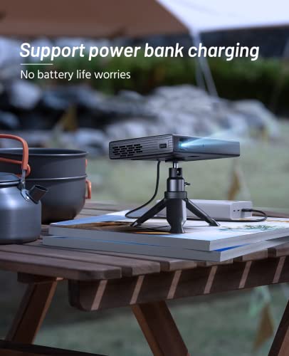 ELEPHAS Mini Projector: 4K Supported, 5G WiFi