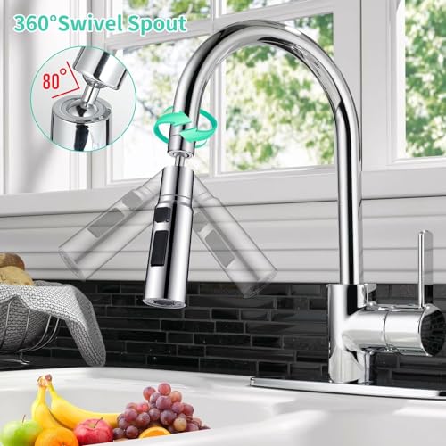 Kitchen Faucet Aerator with 360° Swivel - YOXITIXOY