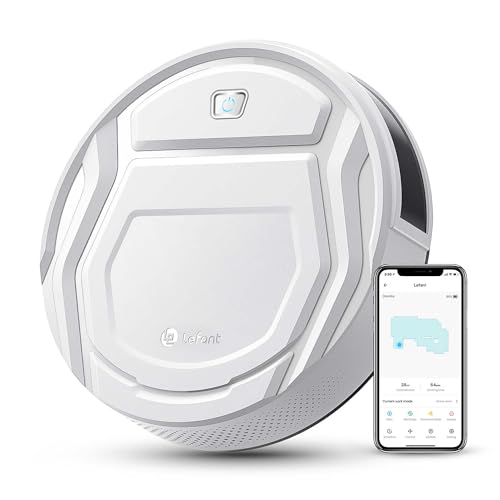 Lefant M210 Robot Vacuum Cleaner: Powerful Wi-Fi Control