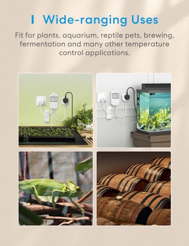 Smart Wi-Fi Thermostat for Heating & Cooling, Energy Monitoring