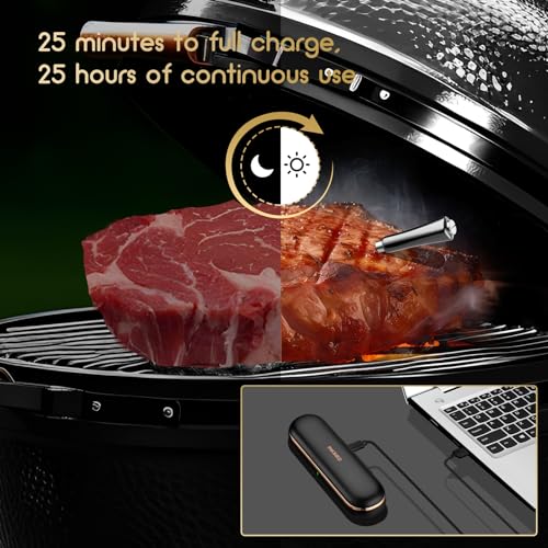 Bluetooth Wireless Meat Thermometer for Grill BBQ Smoker