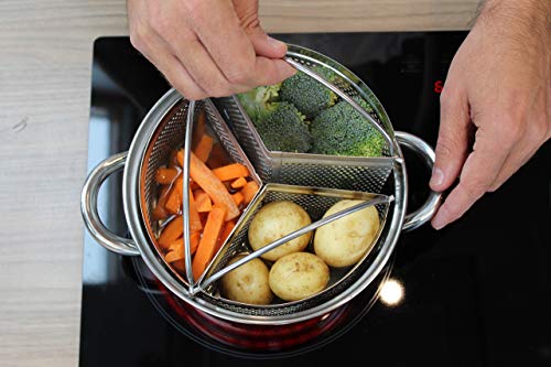 Family Triple Pan Divider Separator: Cookware Space Saver