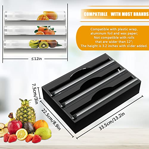 3-in-1 Acrylic Foil Dispenser for Kitchen Drawers