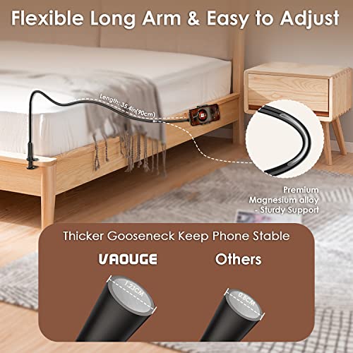 Adjustable Gooseneck Phone Holder for iPhones and Samsung