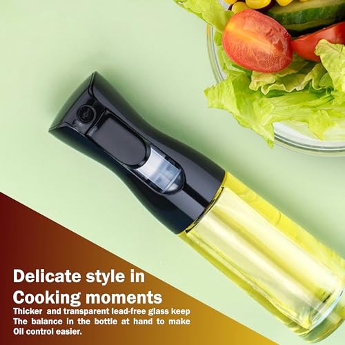 Olive Oil Spray Bottle with Brush | 200ML | Food-Grade GMO