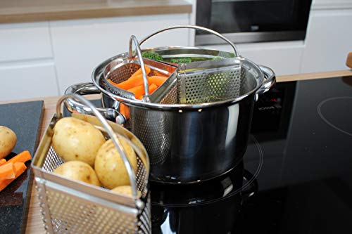 Family Triple Pan Divider Separator: Cookware Space Saver