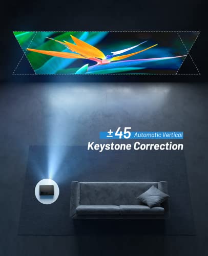 ELEPHAS Mini Projector: 4K Supported, 5G WiFi