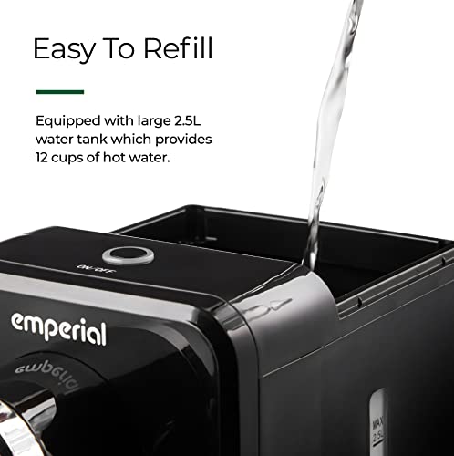Emperial Instant Hot Water Dispenser Kettle - Black