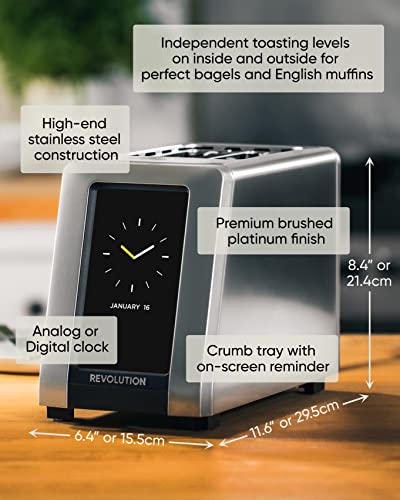 R270 High-Speed 2-Slice Touchscreen Toaster