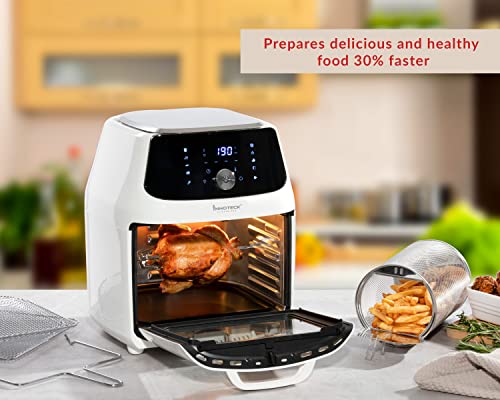 Innoteck 16L Digital Air Fryer Oven with Rotisserie