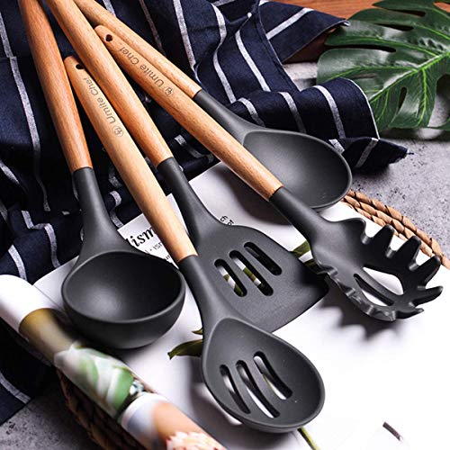 24-Piece Non-Stick Silicone Kitchen Utensil Set
