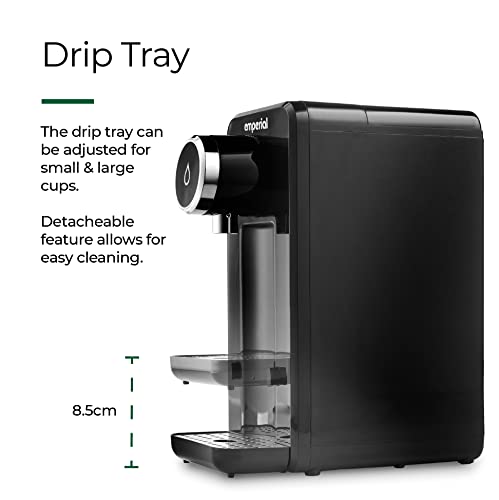 Emperial Instant Hot Water Dispenser Kettle - Black