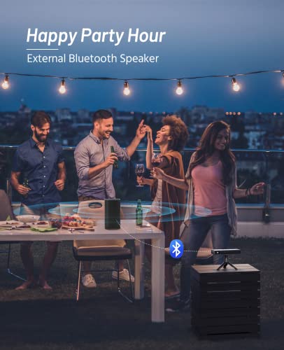 ELEPHAS Mini Projector: 4K Supported, 5G WiFi