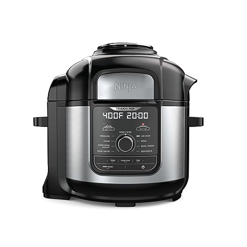 Ninja Foodi MAX Multi-Cooker: 9-in-1, 7.5L, Brushed Steel