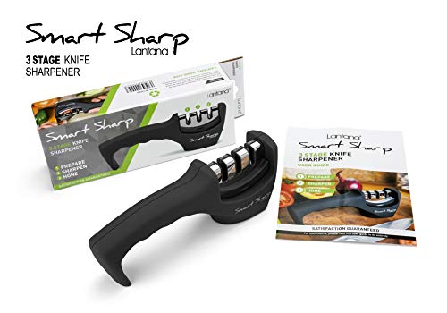 Lantana Smart Sharp Knife Sharpener - Proficient 3 Stage