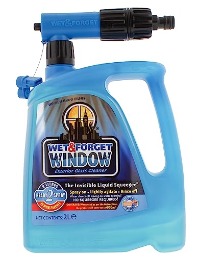 Streak-Free Window Glass Cleaner, Ready to Use