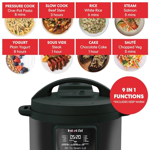 9-in-1 Smart Cooker: Instant Pot Duo Plus