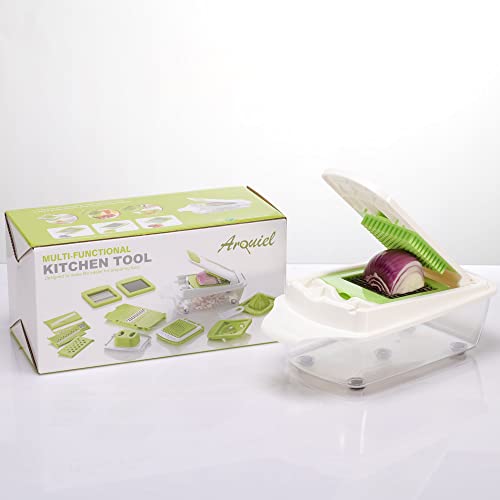 Arquiel 18 in 1 Veggie Chopper Mandoline Slicer