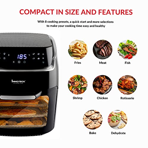 Innoteck 12L Digital Air Fryer Oven - Multifunctional