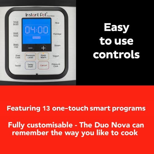 7-in-1 Smart Cooker: Instant Pot Duo Nova 5.7L