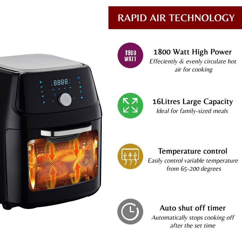 Innoteck Kitchen Pro 16L Digital Air Fryer Oven