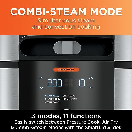 NINJA SmartLid Multi-Cooker 6L: Electric 11-in-1 Gadget