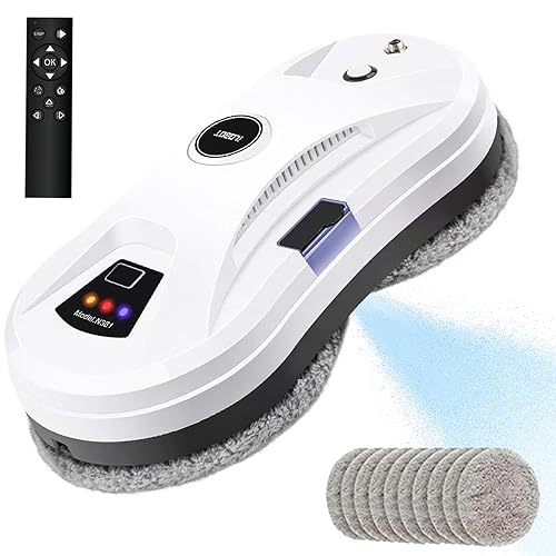 Electric Window Cleaning Robot with Remote Control - Powerful Suction