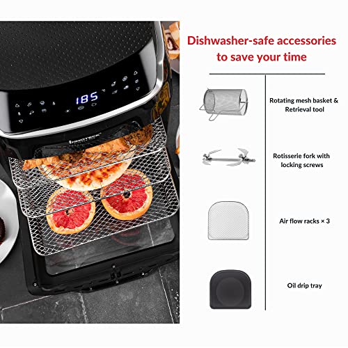 Innoteck 12L Digital Air Fryer Oven - Multifunctional