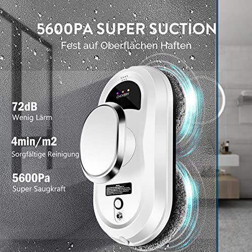 CHOVERY CL.1 Robot Glass Cleaner - Remote Control, Intelligent Edge Detection