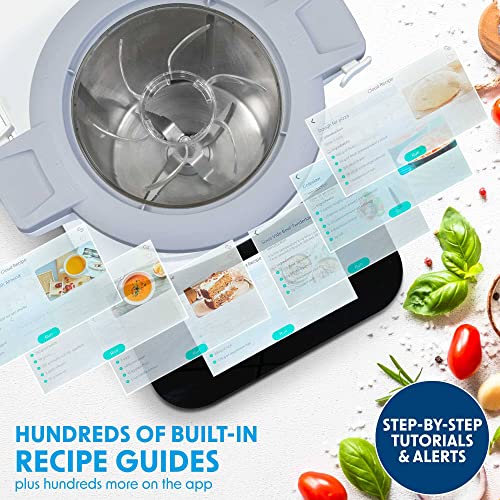 Smart Kitchen Robot: 18F Preset Functions, 7" TFT Touch!
