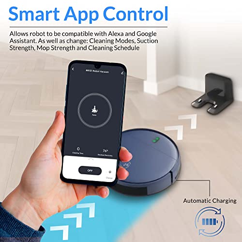 VacBuddy: Smart Robot Vacuum Cleaner, 1400pa, Pet-Friendly