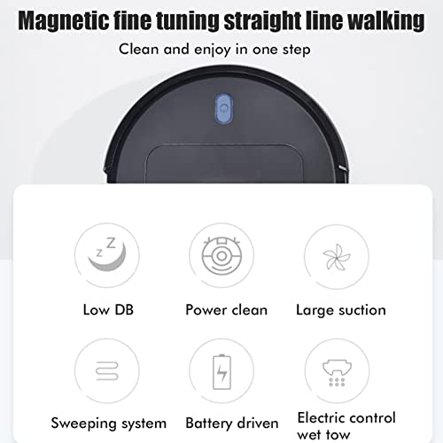 Smart Robotic Vacuum Cleaner for Pet Hair and Dust