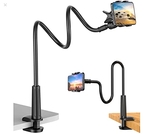 360 Adjustable Gooseneck Phone Holder for iPhone and Samsung