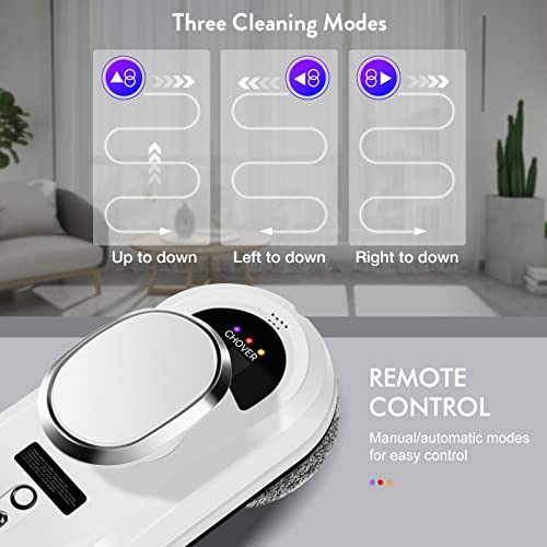 CHOVERY CL.1 Robot Glass Cleaner - Remote Control, Intelligent Edge Detection