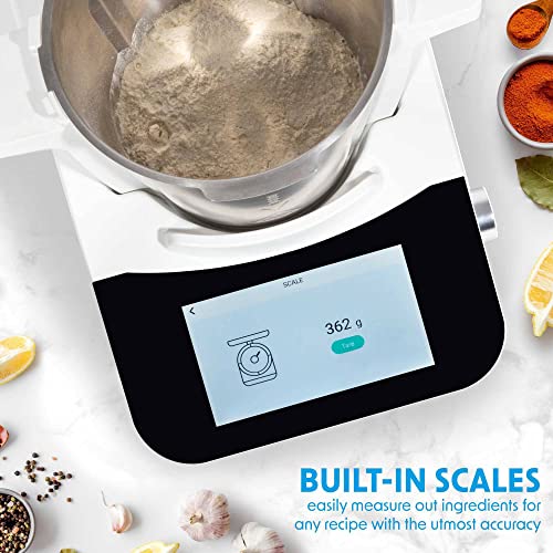 Smart Kitchen Robot: 18F Preset Functions, 7" TFT Touch!
