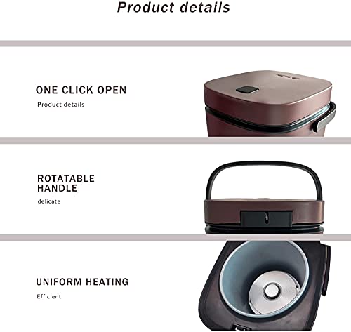 Smart Rice Cooker with Steamer - 1.2L Capacity
