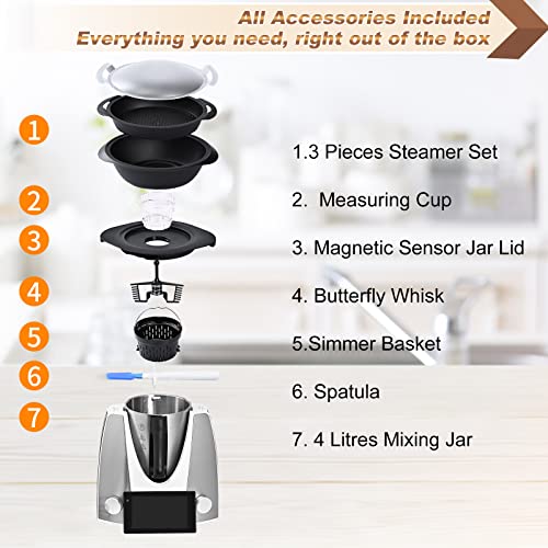 Kern KE-7001: Guided Recipes, Multi-Functional Cooking Machine